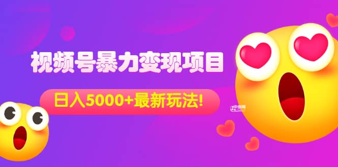 外面收费699的视频号暴力变现项目，日入5000 ，简单易操作当天见效果_北创网