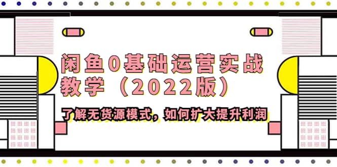 闲鱼0基础运营实战教学（2022版）了解无货源模式，如何扩大提升利润_北创网