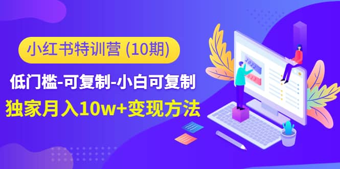 小红书特训营（第10期）低门槛-可复制-小白可复制_北创网