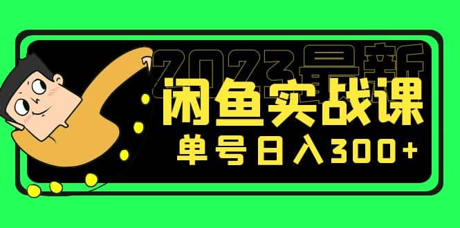 花599买的闲鱼项目：2023最新闲鱼实战课（7节课）_北创网