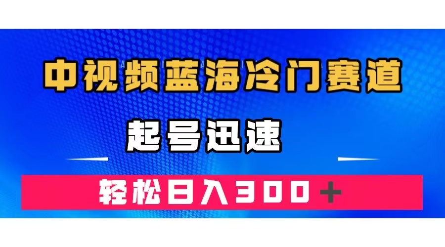 中视频蓝海冷门赛道，韩国视频奇闻解说，起号迅速，日入300＋_北创网