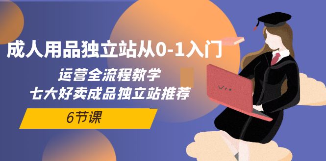 成人用品独立站从0-1入门，运营全流程教学，七大好卖成品独立站推荐-6节课_北创网