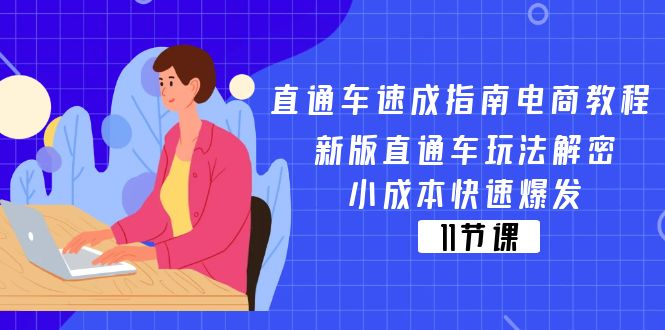 直通车 速成指南电商教程：新版直通车玩法解密，小成本快速爆发（11节）_北创网